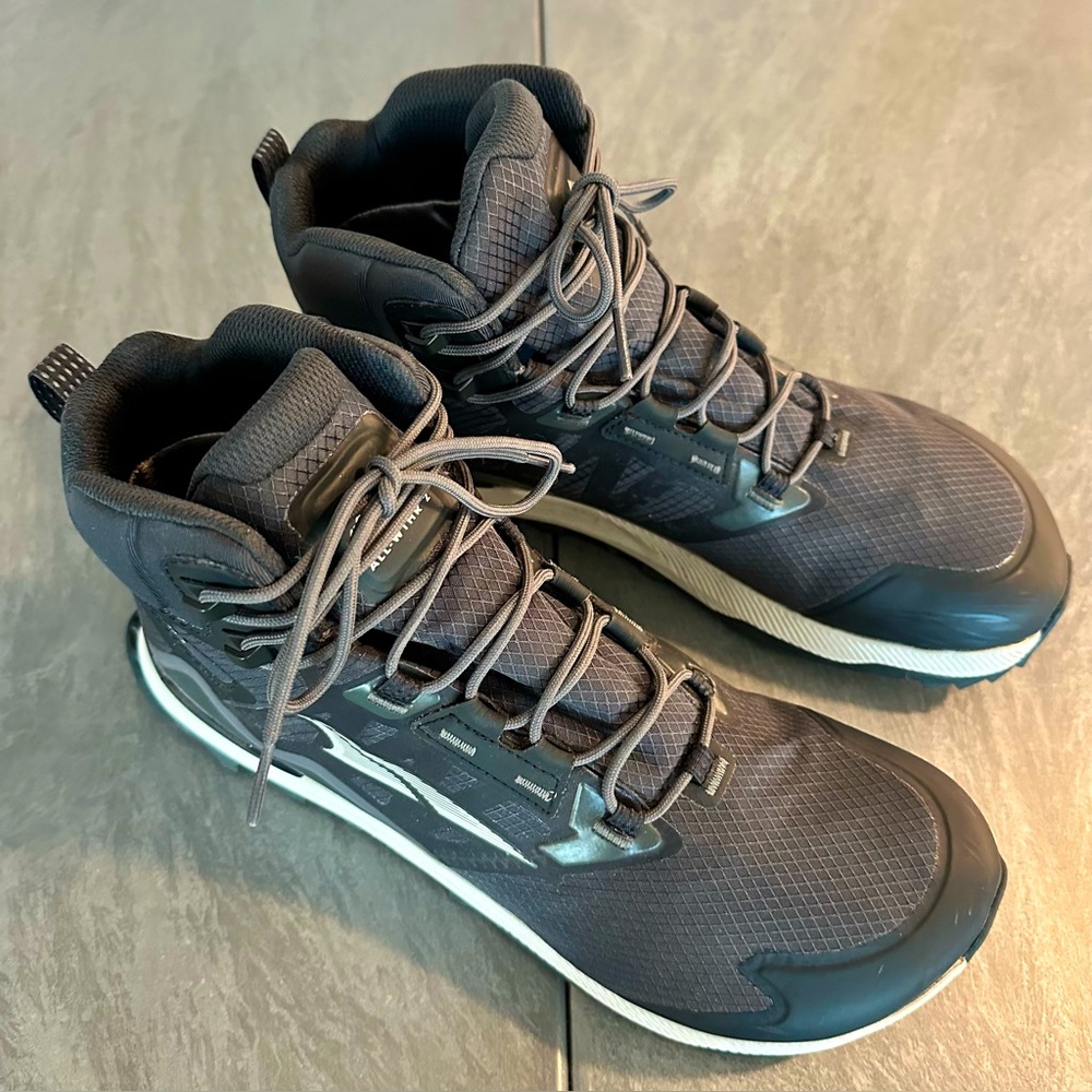 Altra Lone Peak AL-Weather Mid 2 Men's Black Hiking Boots - 11.5